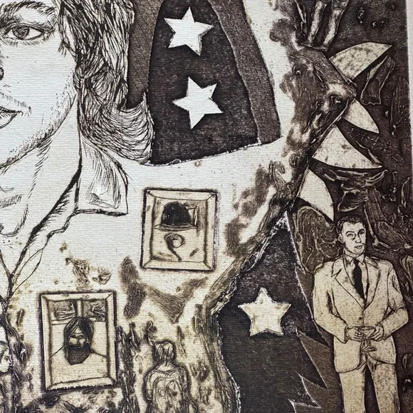 Cuban Artist Eduardo Guerra VTG Un Viaje Original Signed Numbered Art Wall Decor - Picture 12 of 14